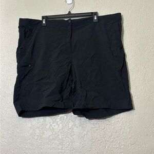 Black L. L. Bean 22W Regular Casual Shorts